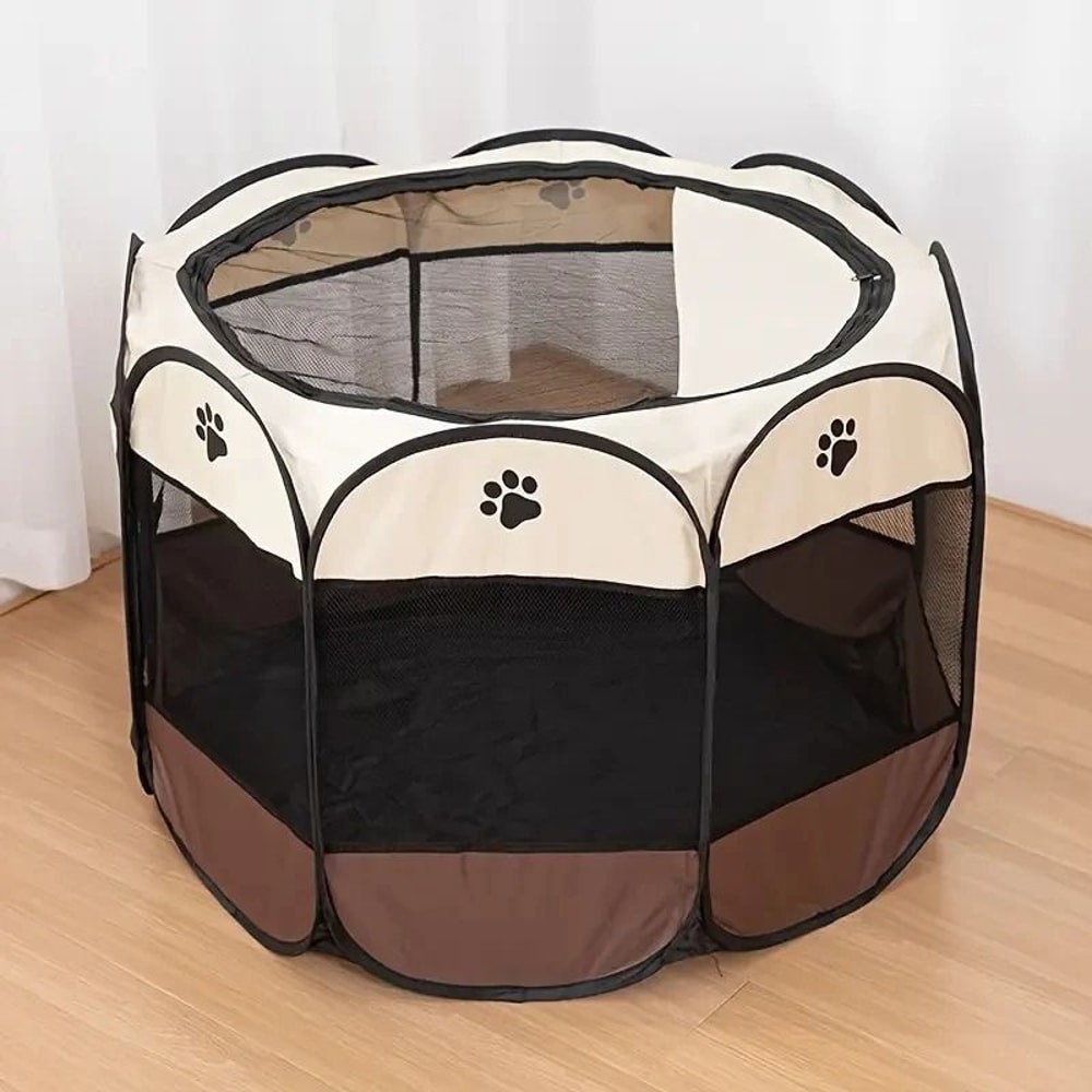 SafeNest Foldable Waterproof Cat Maternity Tent And Pet Playpen 4