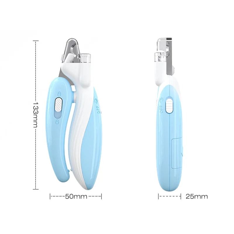 GlowTrim LED Pet Nail Clippers For Safe Paw Grooming 4