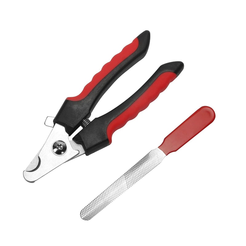 TrimEase Stainless Steel Pet Nail Clippers For Dogs And Cats 0