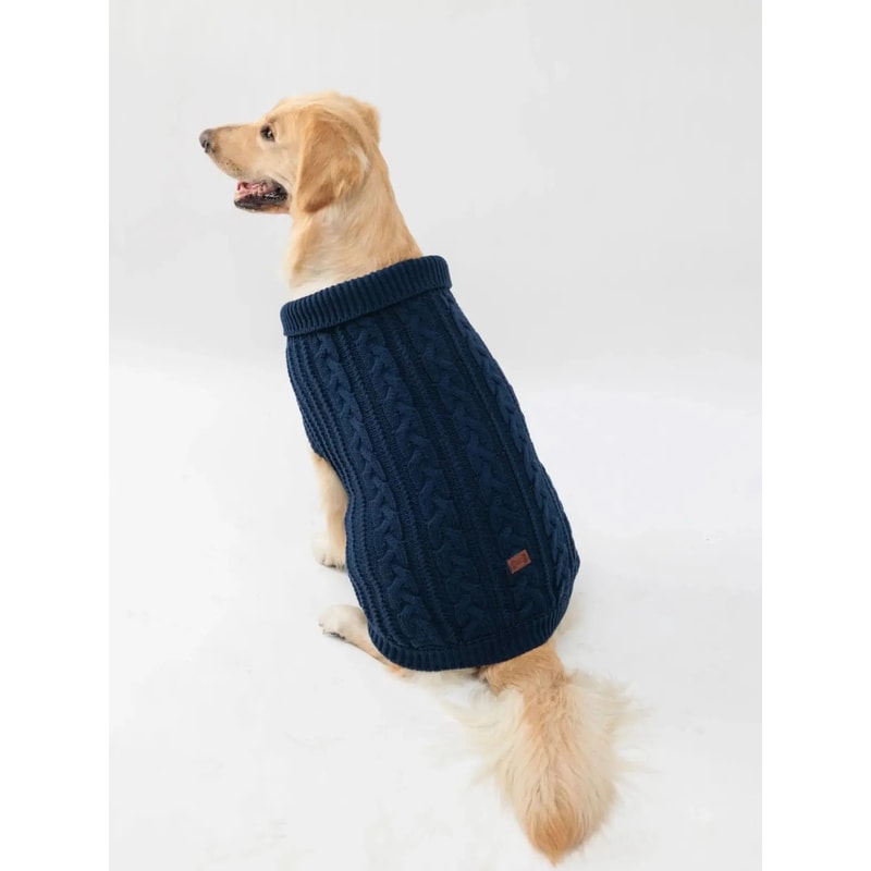 SnuggleKnit Winter Dog Sweater For Warm And Stylish Comfort 7