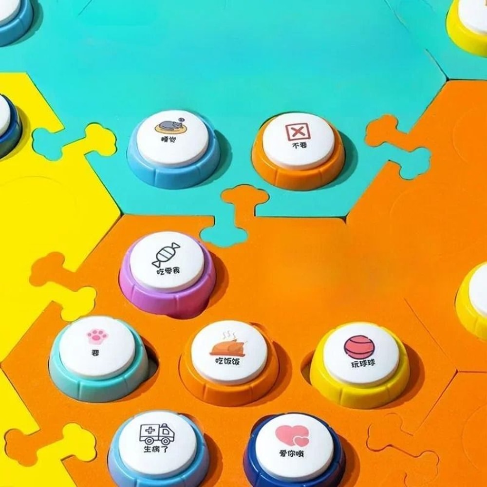 PetTalk Voice Recording Communication Buttons For Dog And Cat Training 5