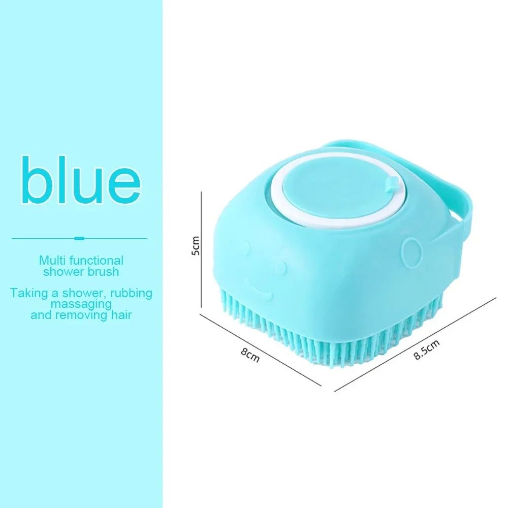 SoftPaws Silicone Pet Bath Massage Brush For Dogs And Cats 1