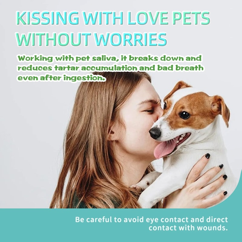 FreshMint Herbal Pet Teeth Powder For Dogs And Cats 3