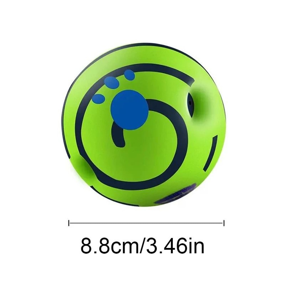 GiggleRoll Interactive Dog Toy Ball For Active Playtime 1