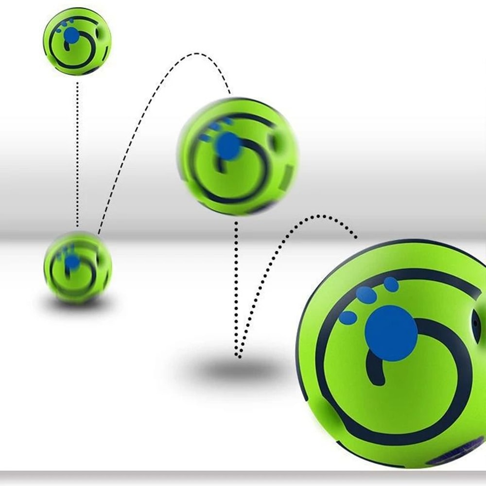 GiggleRoll Interactive Dog Toy Ball For Active Playtime 8