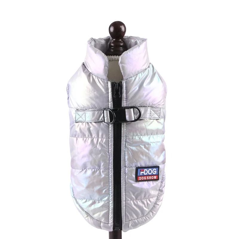 Rainbow Cozy Pet Vest Winter Dog Coat For Small And Medium Dogs 3