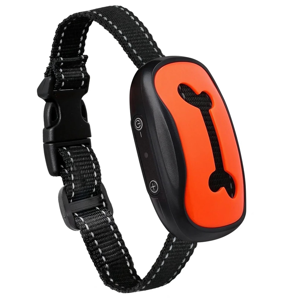 QuietPaw Rechargeable Ultrasonic Anti Bark Dog Training Collar 4