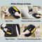 FurSweep Reusable Pet Hair Remover Grooming Glove With Lint Roller Brush 4