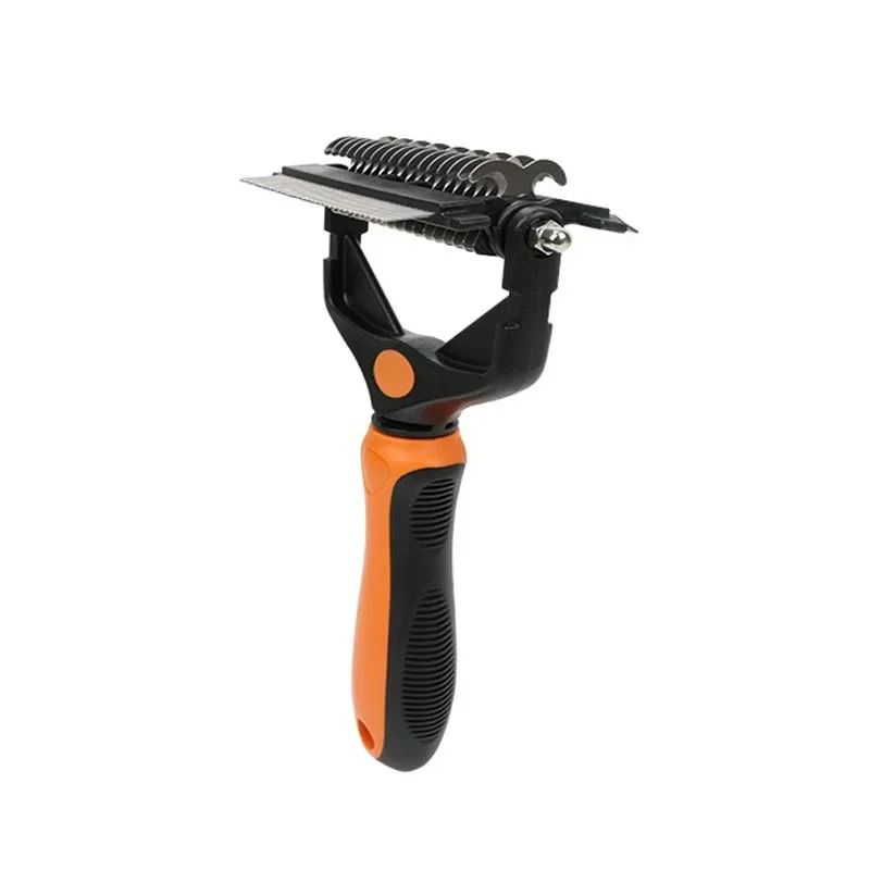 FurEase 3 In 1 Pet Deshedding Brush And Knot Remover Comb 2