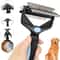FurEase 3 In 1 Pet Deshedding Brush And Knot Remover Comb 0