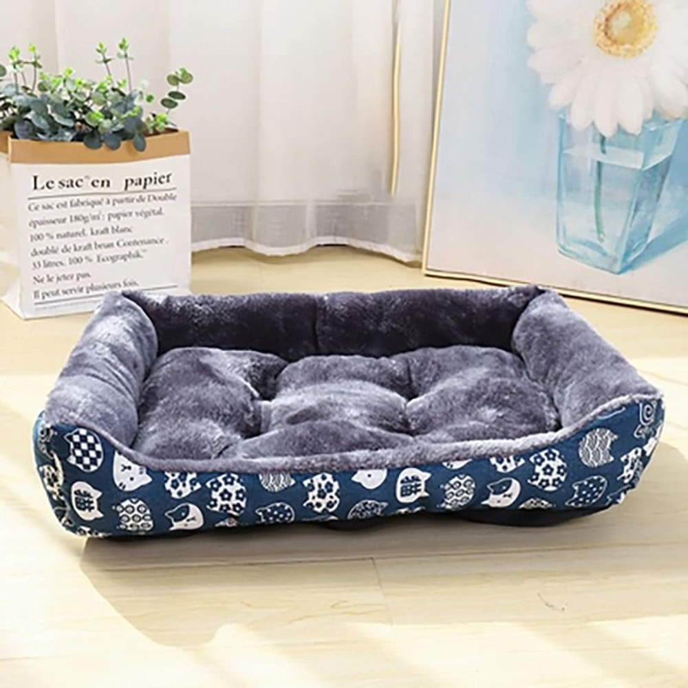 CozyNest Plush Dog Bed Sofa Mat For Small Medium And Large Pets 2