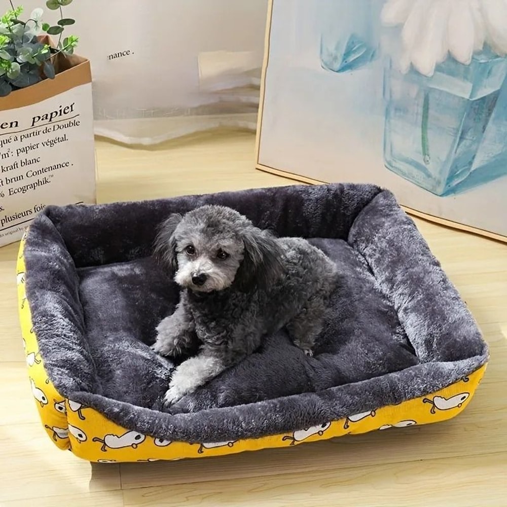 CozyNest Plush Dog Bed Sofa Mat For Small Medium And Large Pets 0