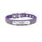 Personalized PU Leather Dog Collar With Engraved Name Tag 4
