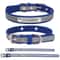 Personalized PU Leather Dog Collar With Engraved Name Tag 3