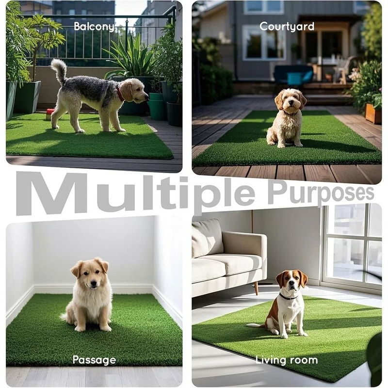 FreshPatch Reusable Dog Toilet Grass Training Mat 8