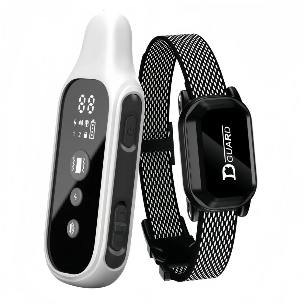 SmartControl Waterproof Dog Training Collar With Remote And LCD Display 1