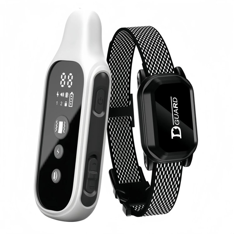 SmartControl Waterproof Dog Training Collar With Remote And LCD Display 1