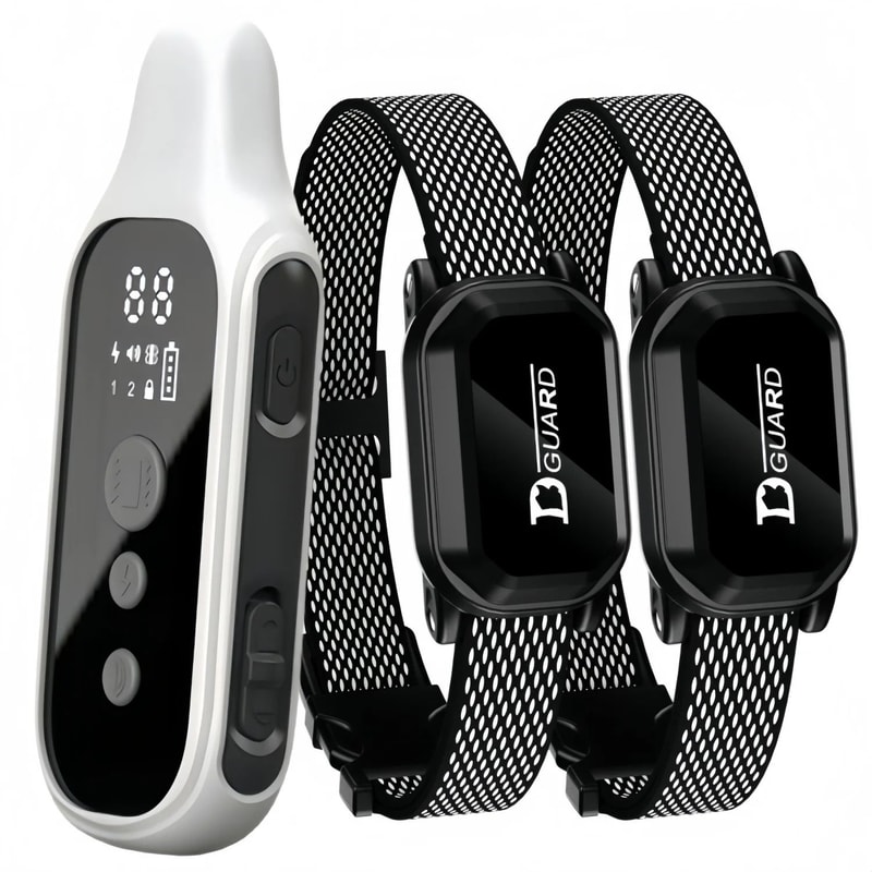 SmartControl Waterproof Dog Training Collar With Remote And LCD Display 8