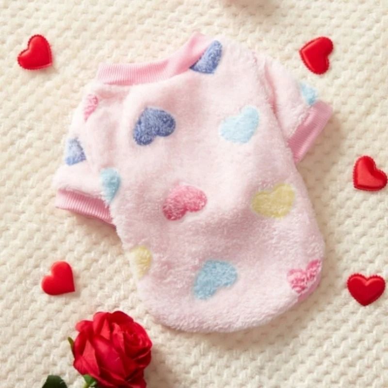 SweetHeart Flannel Dog Vest For Small And Medium Dogs 6