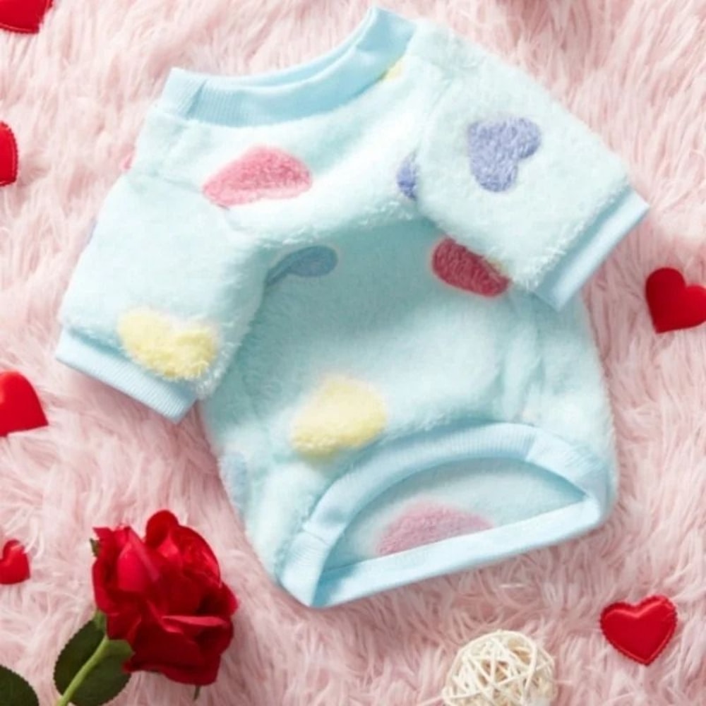 SweetHeart Flannel Dog Vest For Small And Medium Dogs 8