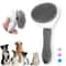 FurEase Self Cleaning Pet Hair Remover Brush For Dogs And Cats 0