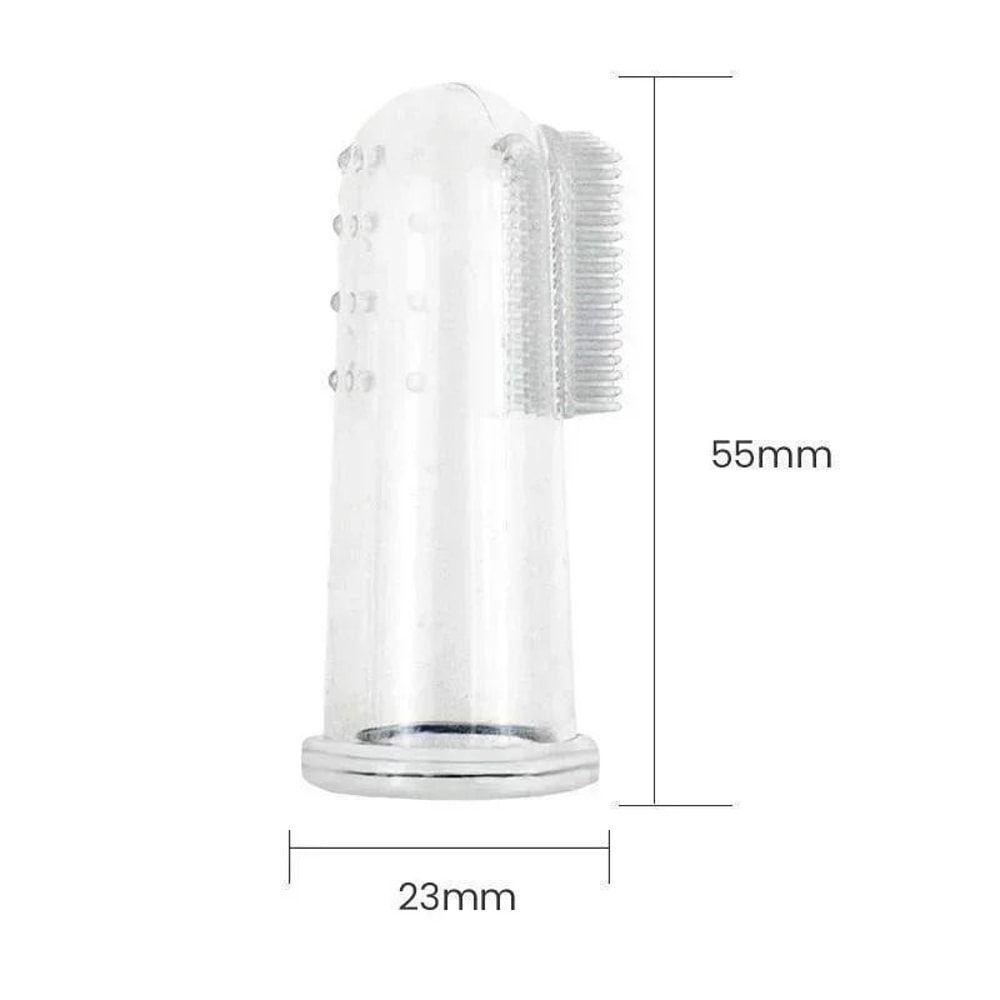 FreshPaw Soft Pet Finger Toothbrush Set For Dogs And Cats 6