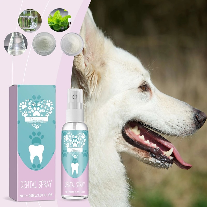FreshMouth Pet Teeth Spray For Dogs And Cats 3