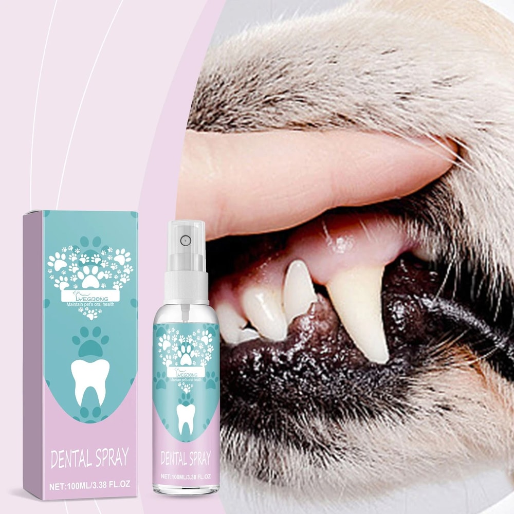 FreshMouth Pet Teeth Spray For Dogs And Cats 4