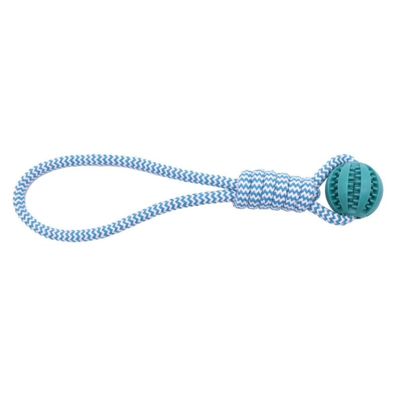 ChewPlay Rubber Dog Chew Toy Ball For Teeth Cleaning And Training 12