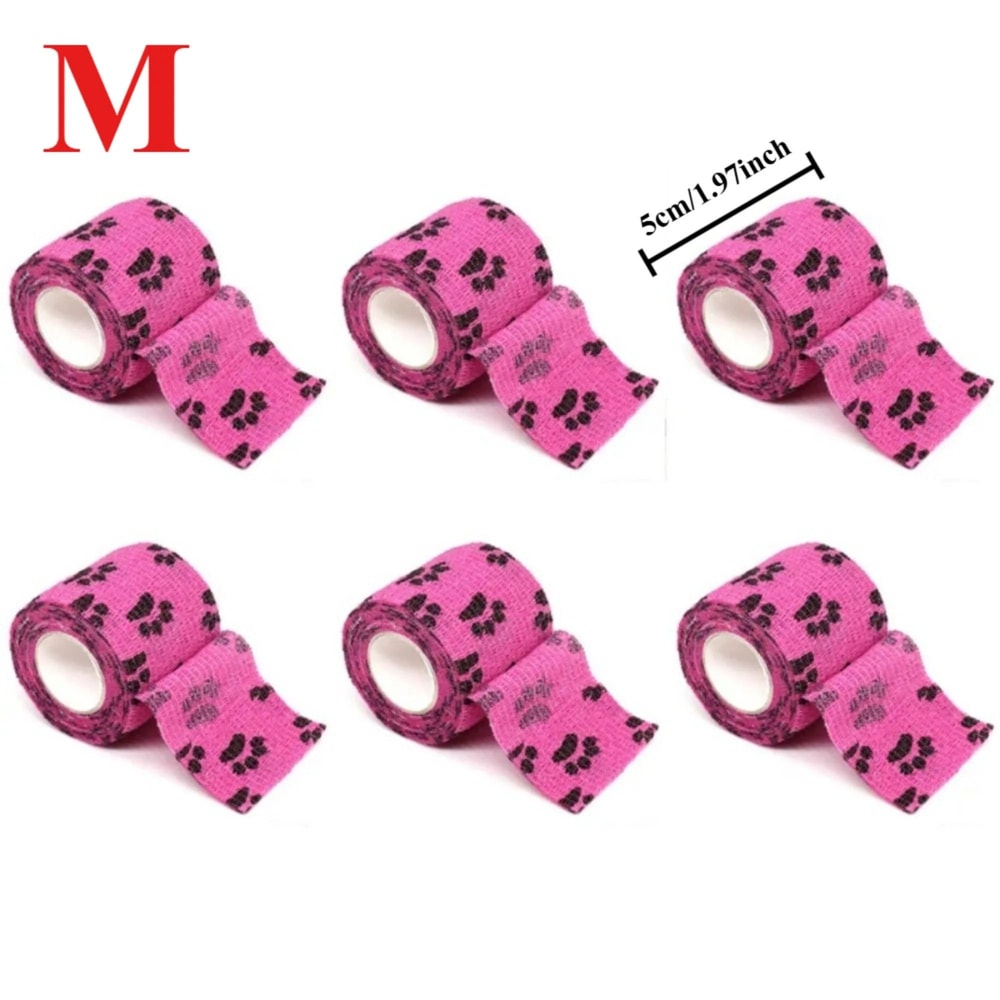 PetCare Flex Self Adhesive Pet Bandage Wrap For Dogs And Cats 10