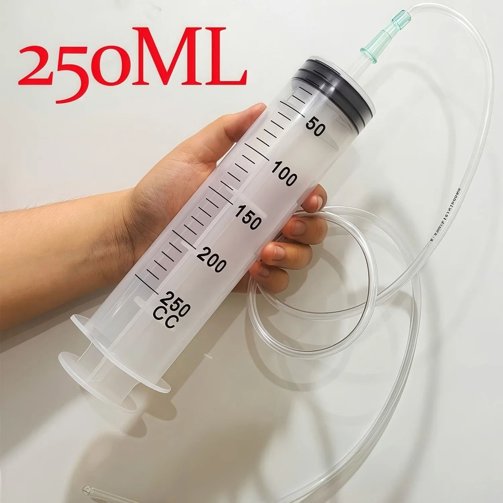 PrecisionFlow Pet Feeding Syringe With Hose For Liquid Feeding And Measuring 6