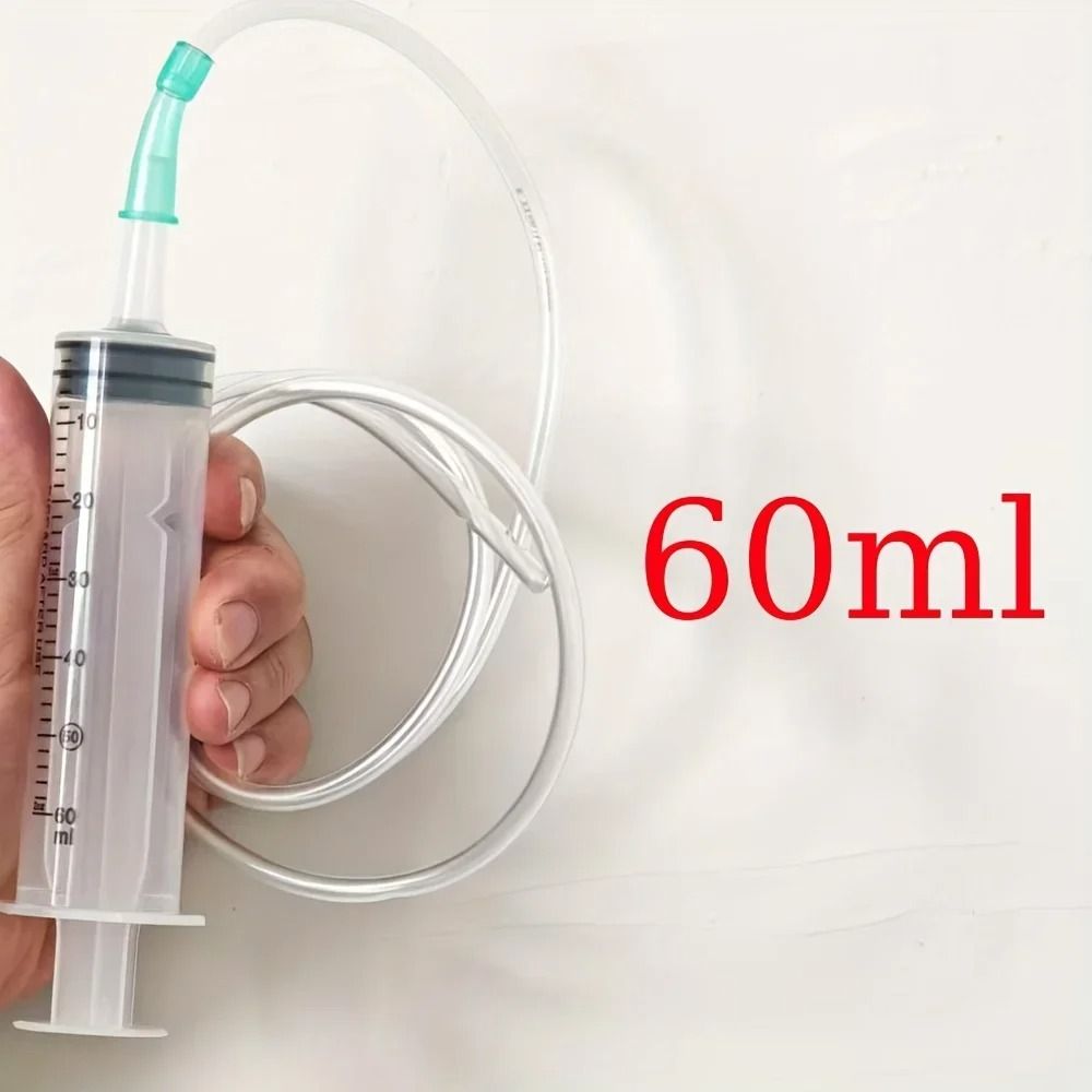 PrecisionFlow Pet Feeding Syringe With Hose For Liquid Feeding And Measuring 2