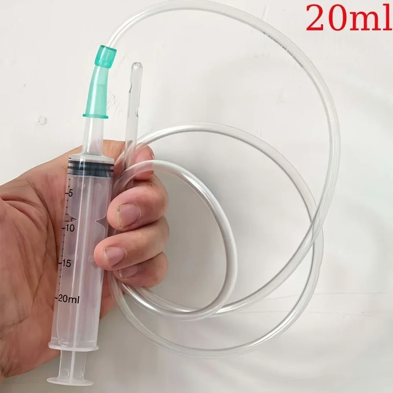 PrecisionFlow Pet Feeding Syringe With Hose For Liquid Feeding And Measuring 1