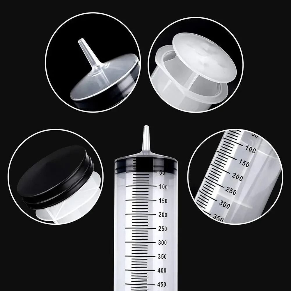 PrecisionFlow Pet Feeding Syringe With Hose For Liquid Feeding And Measuring 11