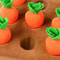 SniffFun Carrot Dog Snuffle Mat Interactive Puzzle Feeding Toy 6