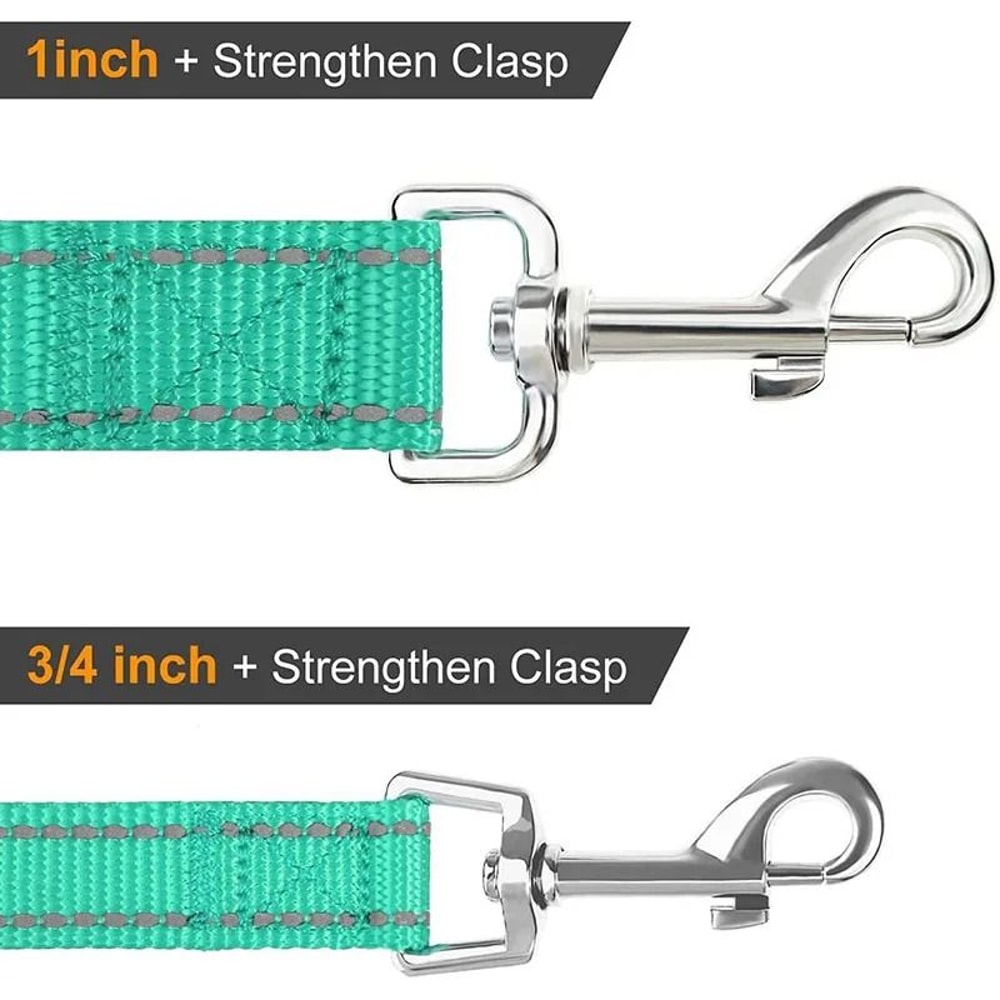 NightSafe Reflective Pet Training Leash For Dogs And Cats 15