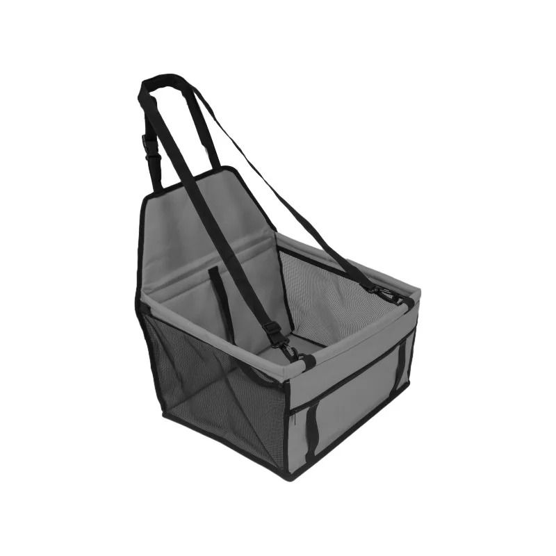 Foldable Dog Car Seat Cover Travel Hammock With Safety Harness For Cats And Dogs 2