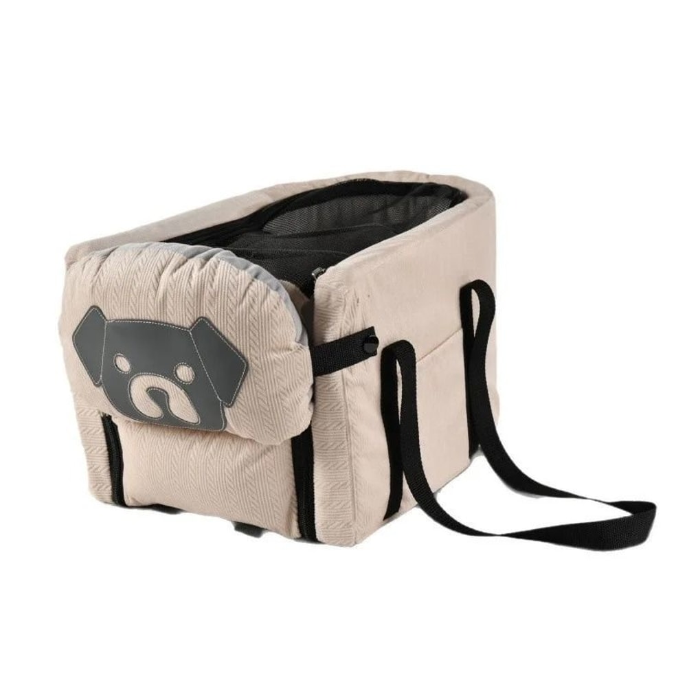 Foldable Dog Car Seat Cover Travel Hammock With Safety Harness For Cats And Dogs 7