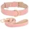 Soft Padded Dog Collar Leash Set Adjustable PU Leather Lead For Small And Medium Dogs 11