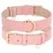 Soft Padded Dog Collar Leash Set Adjustable PU Leather Lead For Small And Medium Dogs 6