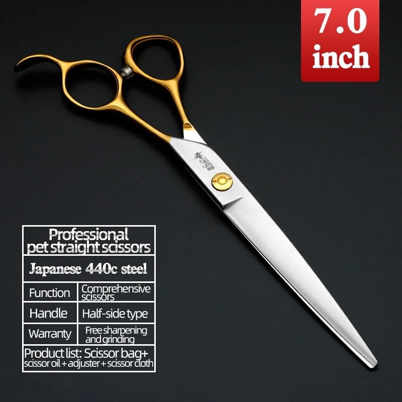 Professional Dog Grooming Scissors Set Japan 440C Pet Shears For Precision Cutting 5