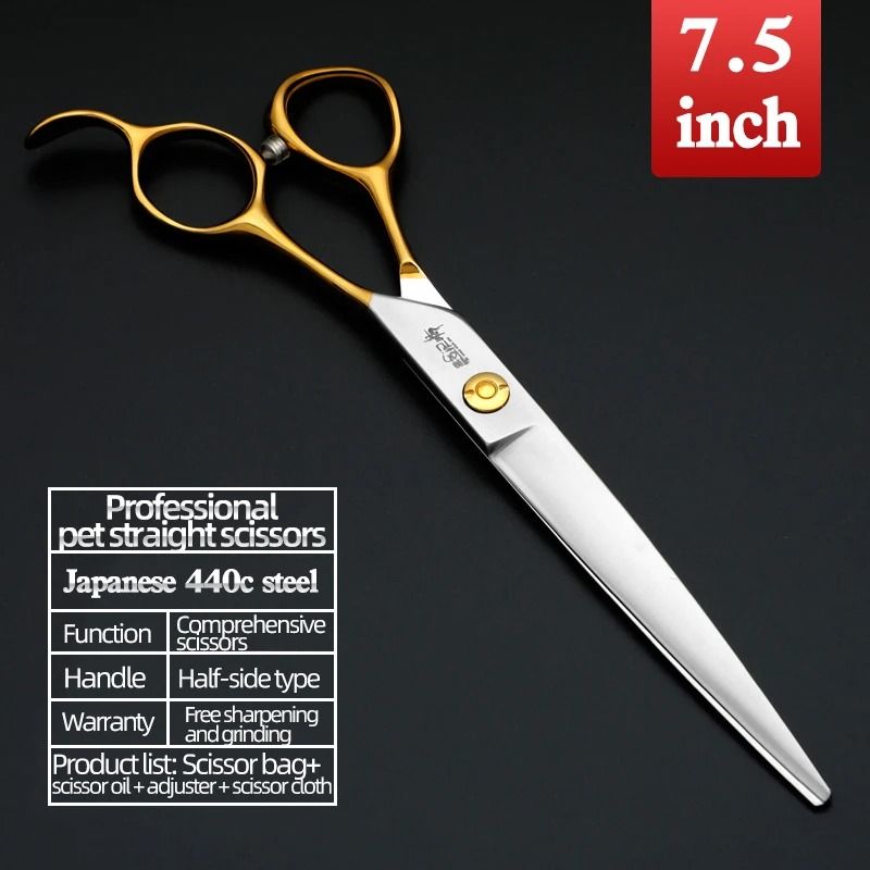 Professional Dog Grooming Scissors Set Japan 440C Pet Shears For Precision Cutting 9