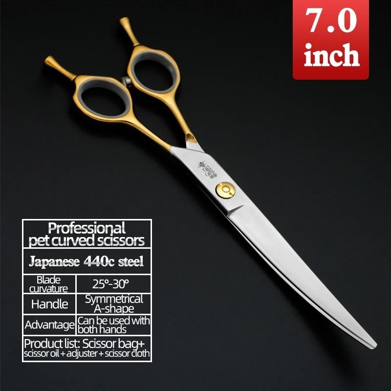 Professional Dog Grooming Scissors Set Japan 440C Pet Shears For Precision Cutting 6