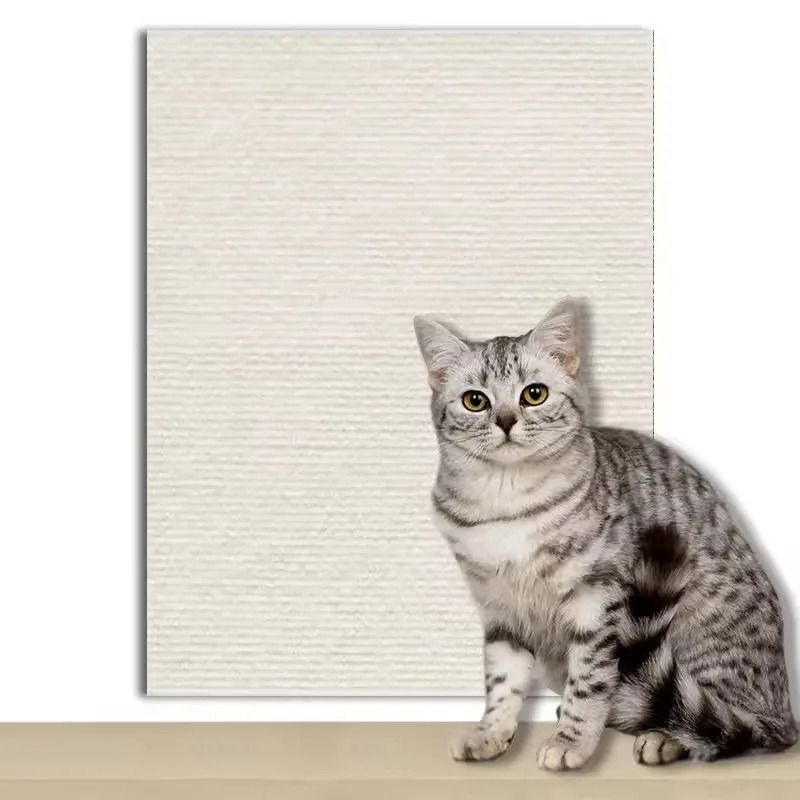 Self Adhesive Cat Scratch Mat Trimmable Sofa Protector Scratching Pad For Furniture 2