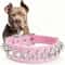Adjustable Spike Dog Collar PU Leather Punk Rivet Collar For Small Dogs And Cats 4