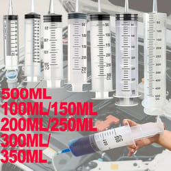 portable fluid transfer syringe kit car water suction and injection tool set