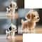 Personalized Pet Hair Keepsake Keychain Memory Pendant For Bags And Car Keys 20