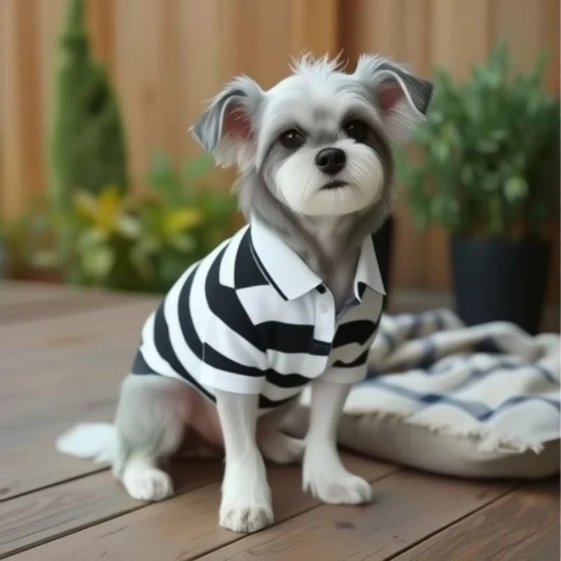 Summer Dog Polo Shirt Casual Pet T Shirt For Small And Large Dogs 5