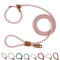 Adjustable Hands Free Dog Leash Multi Functional P Shape Running And Walking Lead 0