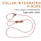 Adjustable Hands Free Dog Leash Multi Functional P Shape Running And Walking Lead 9